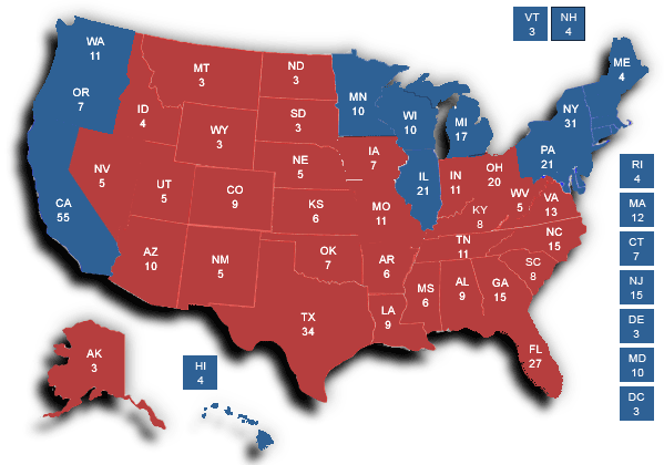 Real Clear Politics Presidential Map RealClear Politics Polls